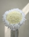 150 White Roses Bouquet